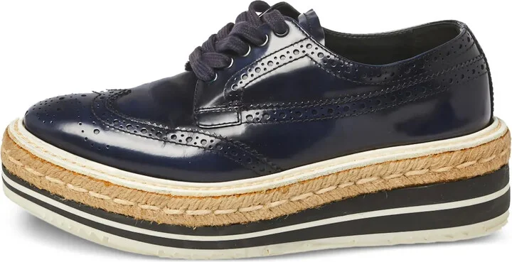 45mm Brogue-Platform Shoes