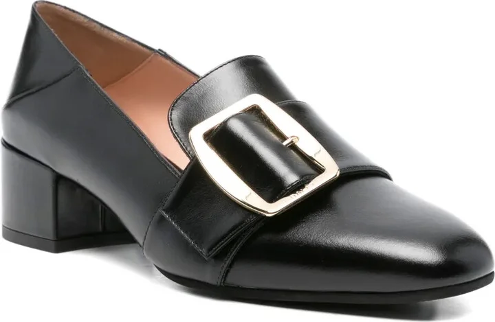 45mm Buckle Leather Pumps - Image 2