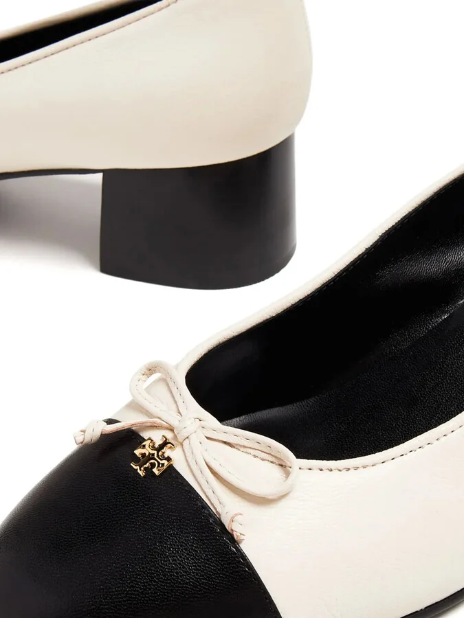 45mm Cap-Toe Leather Pumps - Image 2