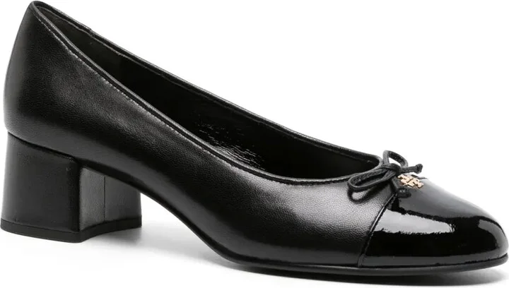 45mm Cap-Toe Leather Pumps - Image 2