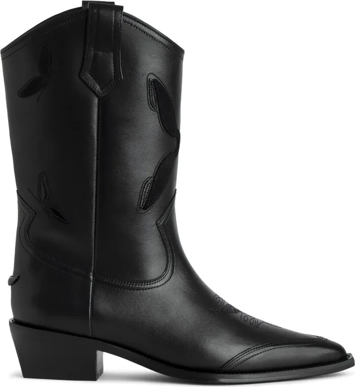 45mm Cara Western boots