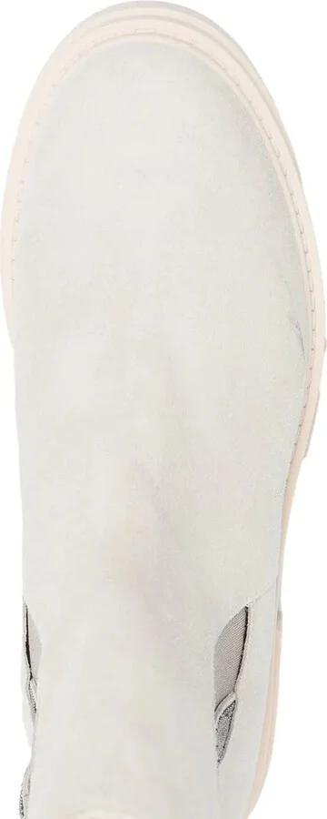 45mm Chunky Suede Boots - Image 4
