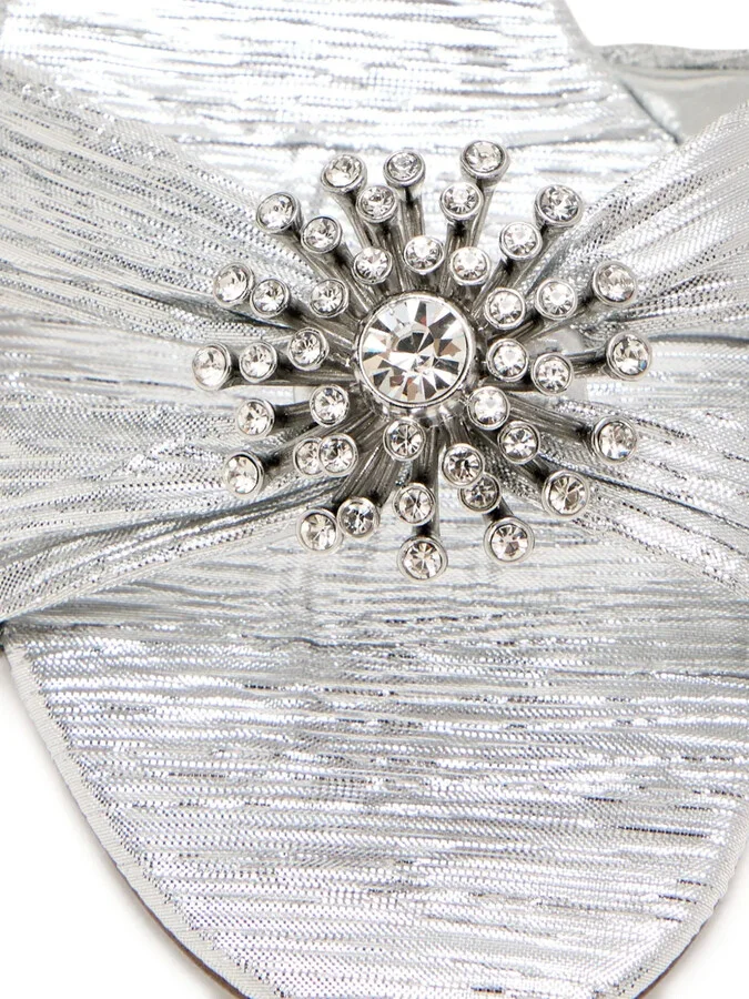 45mm Cindie crystal-embellished sandals - Image 3
