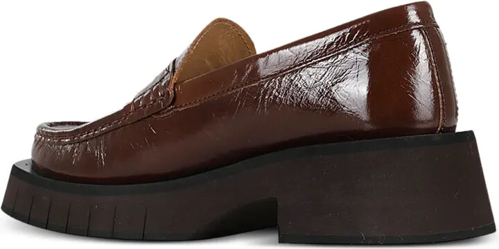 45mm Crinkled Leather Loafers - Image 3