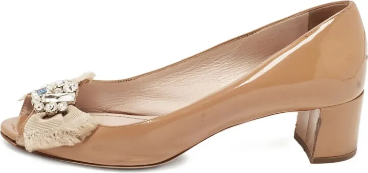 45mm Crystal-Embellished Pumps