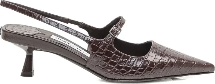 45mm Didi slingback leather pumps - Image 2