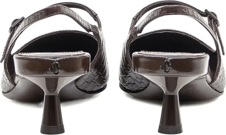 45mm Didi slingback leather pumps - Image 4