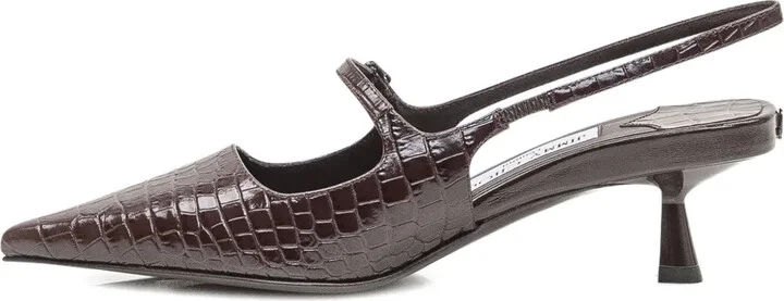 45mm Didi slingback leather pumps