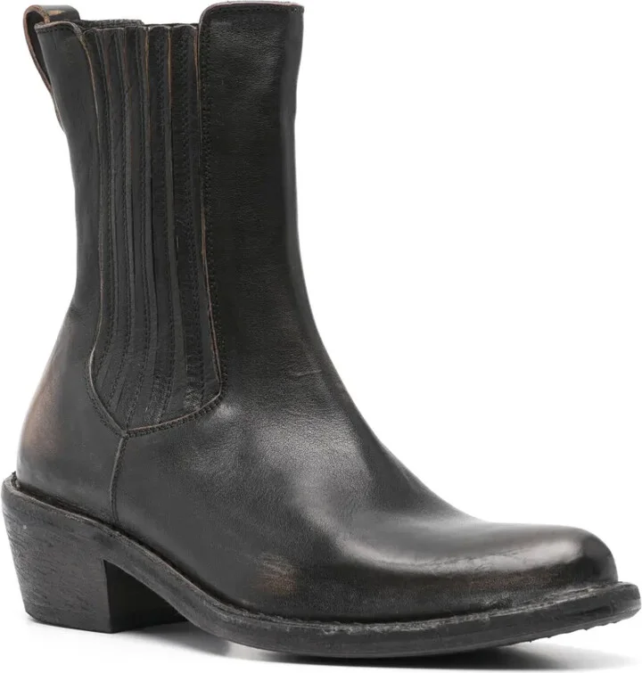 45mm Distressed Boots - Image 2