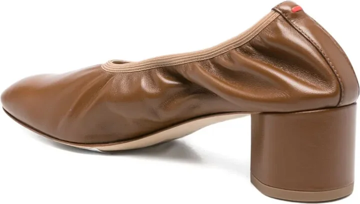45mm Elastic-Panel Block-Heel Pumps - Image 3