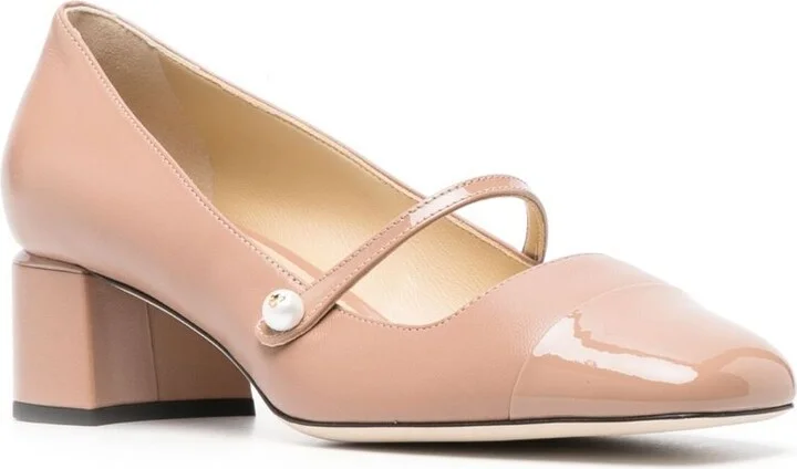 45mm Elisa Leather Pumps - Image 2