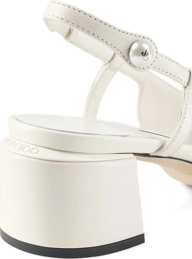 45mm Elisa sling-back pumps - Image 5