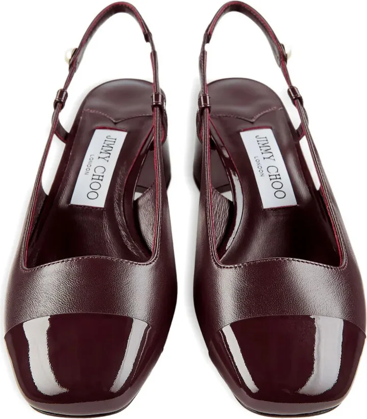 45mm Elisa slingback pumps - Image 3