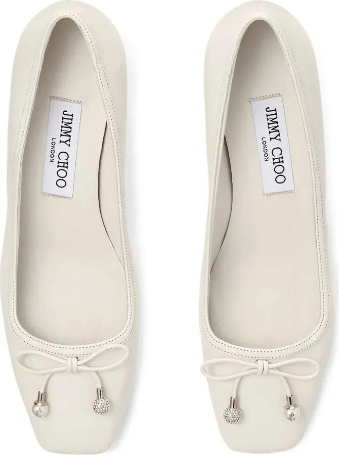 45mm Elme nappa leather pumps - Image 4