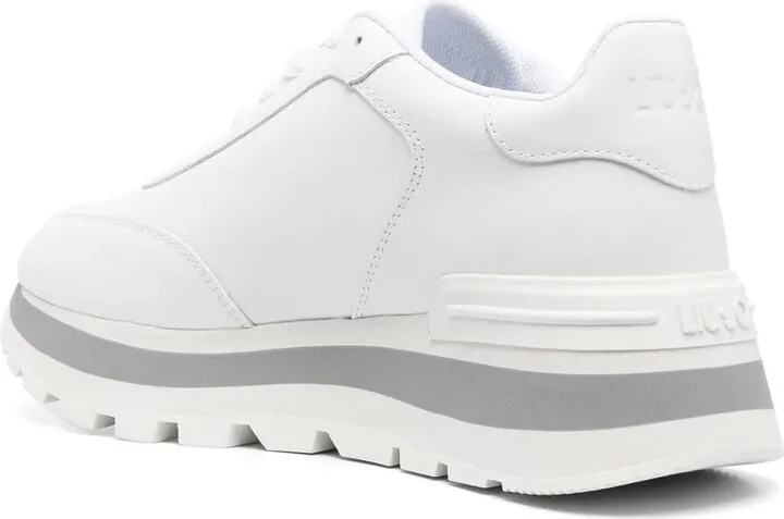 45mm Embossed-Logo Lace-Up Sneakers - Image 3