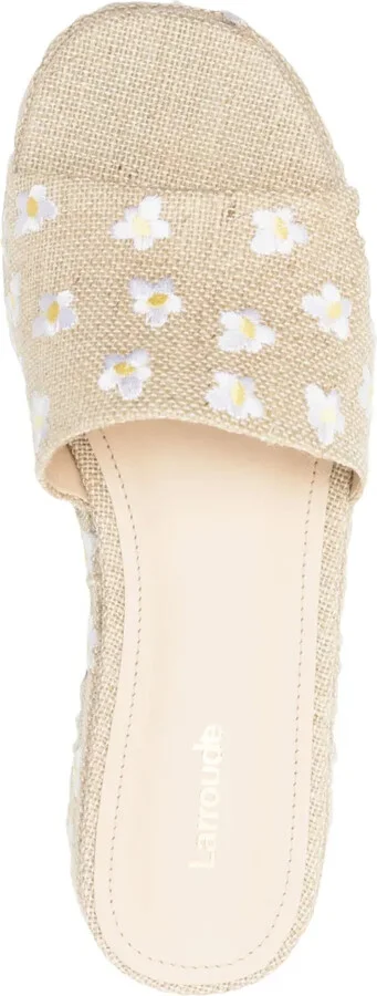 45mm Floral-Embroidery Sandals - Image 4