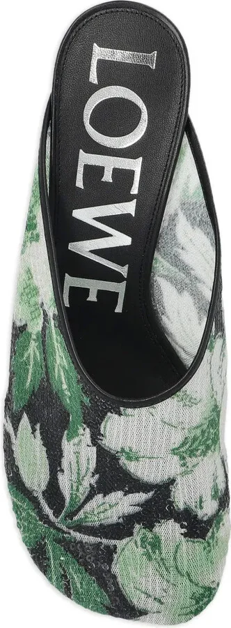 45mm Floral-Print Mules - Image 4