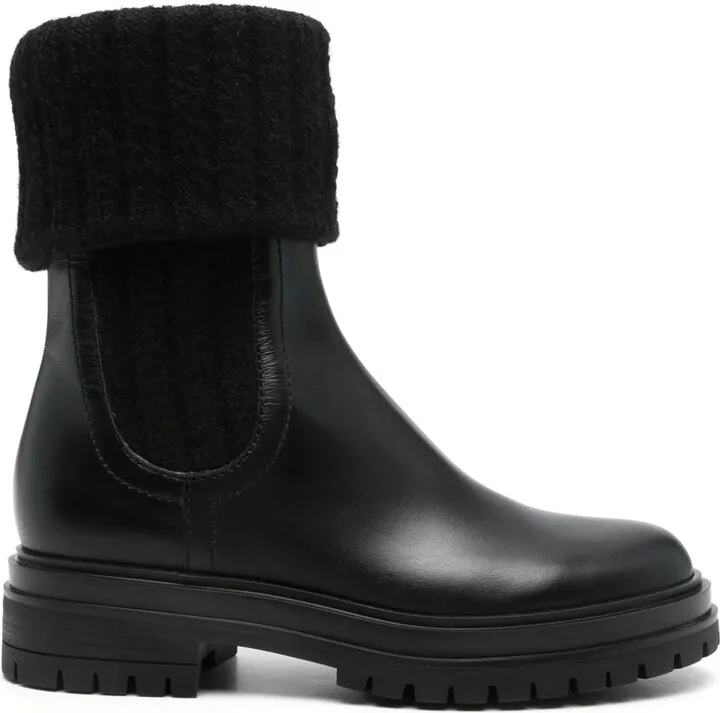 45mm folded Chelsea boots