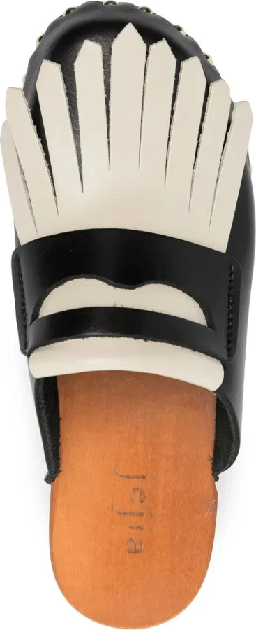 45mm Fringe-Detail Mules - Image 4