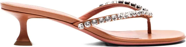 45mm Gigi crystal-embellished sandals