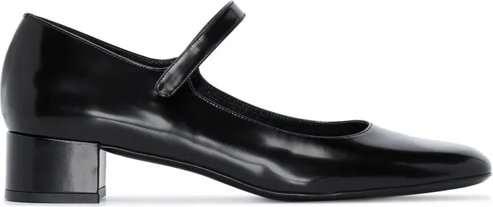 45mm Ginny leather pumps