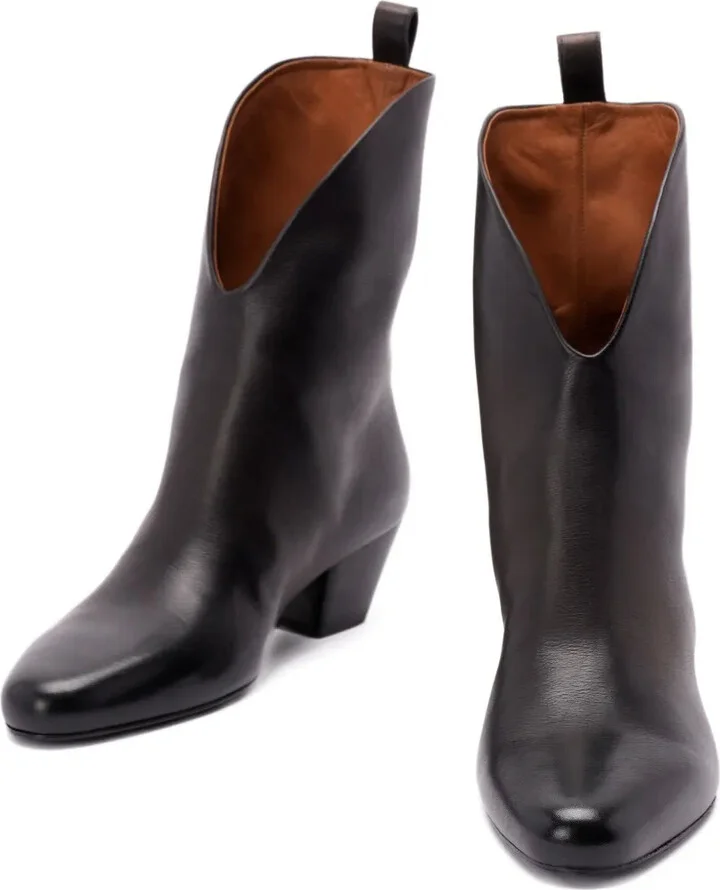 45mm Goccio leather boots - Image 5