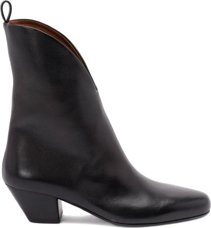 45mm Goccio leather boots