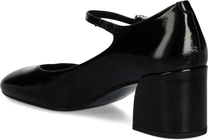 45mm Jewel-Buckle Block-Heel Pumps - Image 3