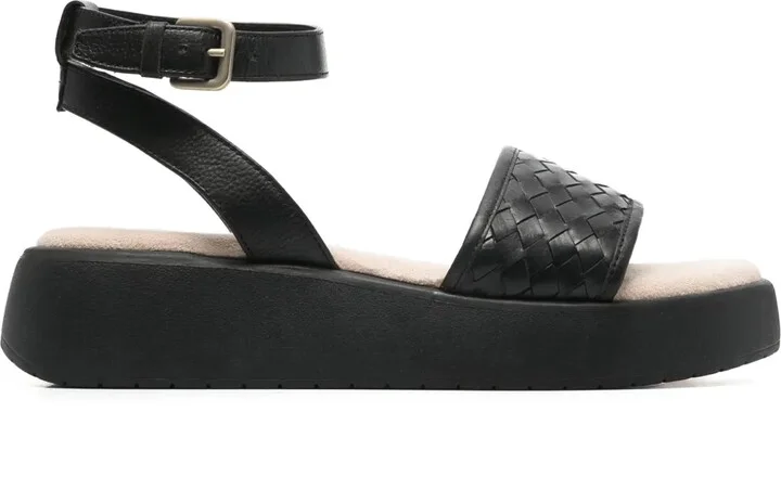 45mm Kya interwoven leather sandals