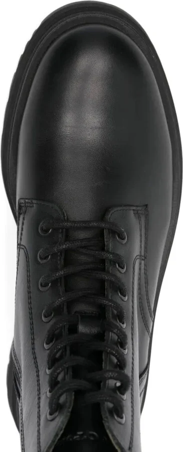 45mm Lace-Up Leather Boots - Image 4
