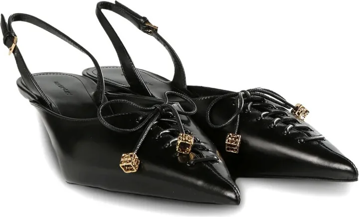 45mm Lace-Up Pumps - Image 2