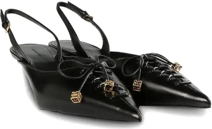45mm Lace-Up Pumps - Image 2