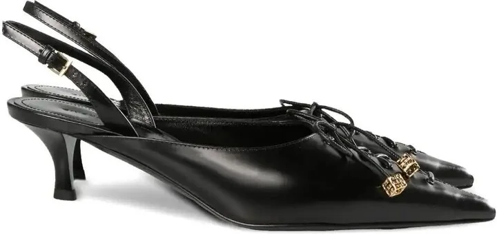 45mm Lace-Up Pumps