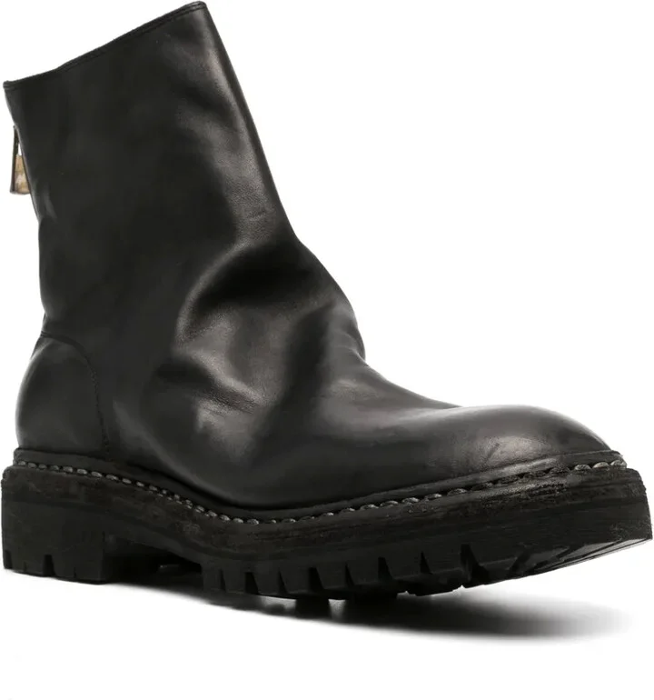 45mm Leather Ankle Boots - Image 2