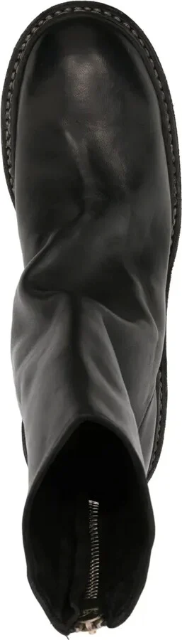 45mm Leather Ankle Boots - Image 4