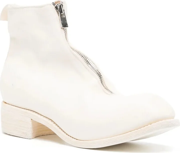 45mm Leather Ankle Boots - Image 2