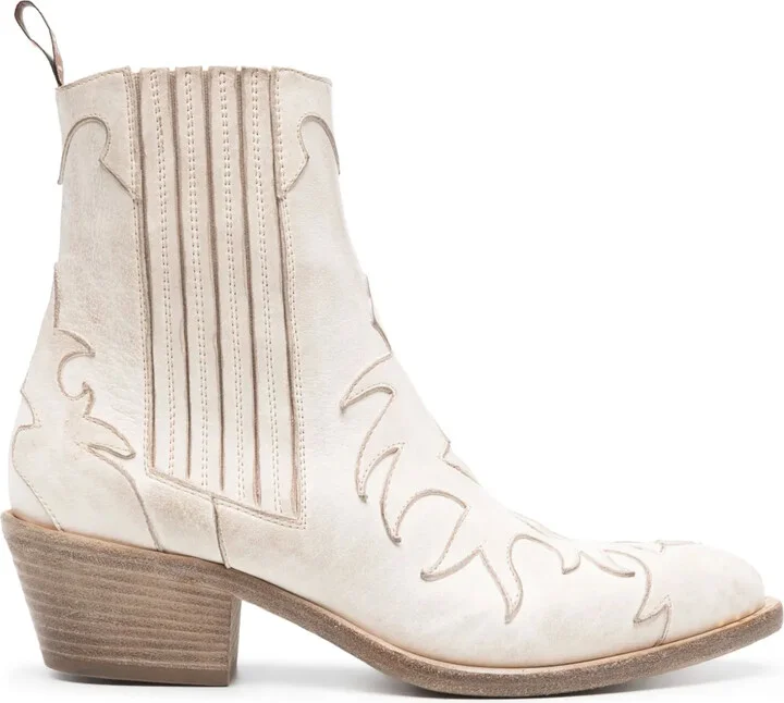 45mm Leather Ankle Boots