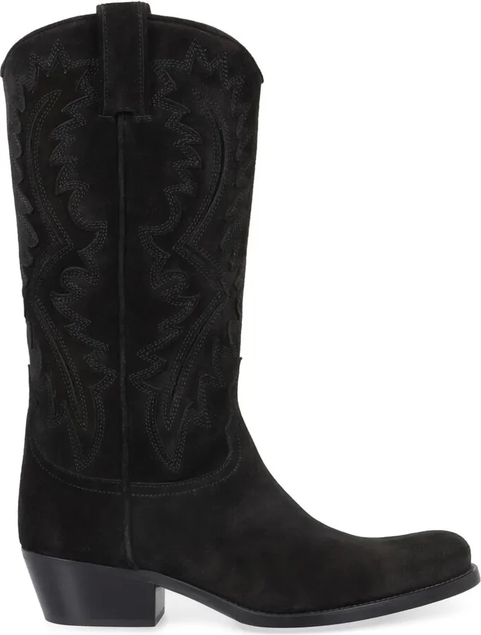 45mm Leather Boots