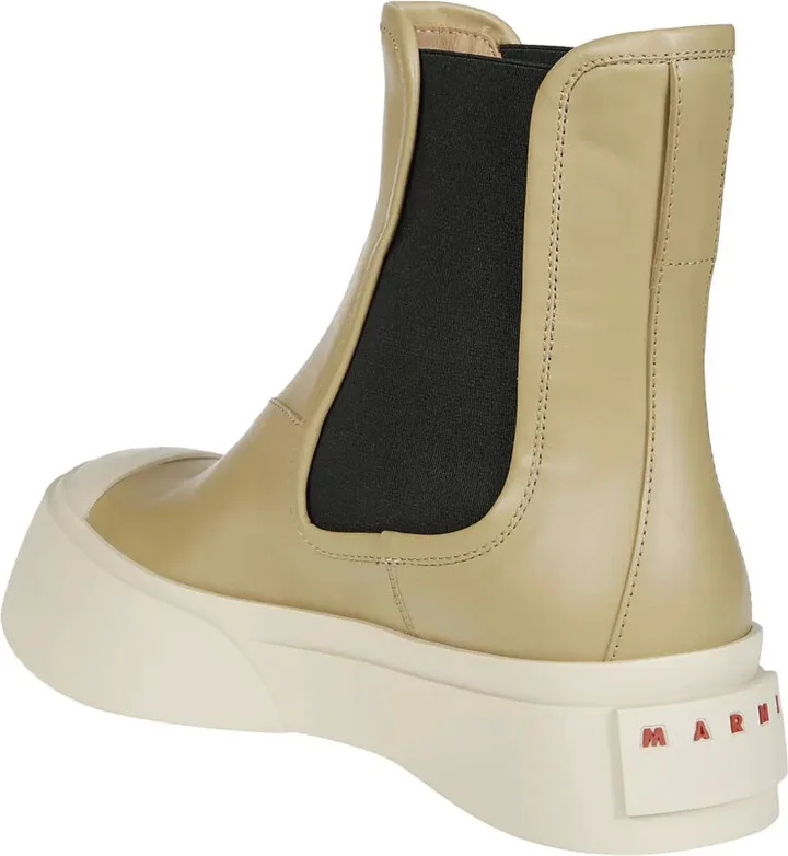 45mm leather Chelsea boots - Image 3