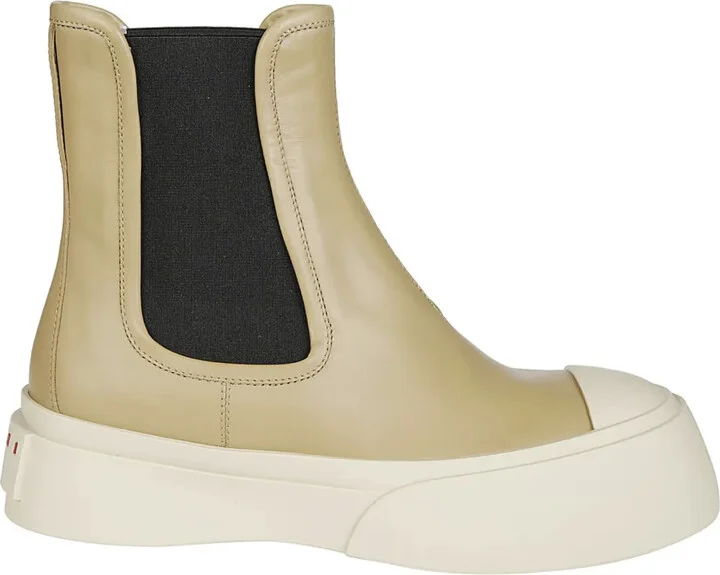45mm leather Chelsea boots