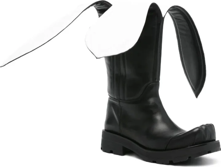 45mm Leather Flap Boots - Image 2