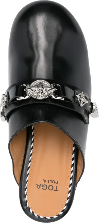 45mm Leather Mules - Image 4