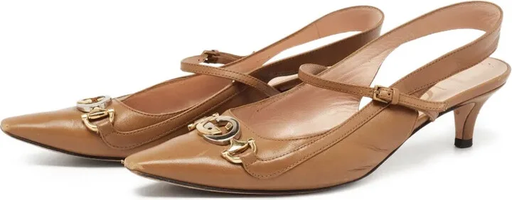 45mm Leather Pumps - Image 2