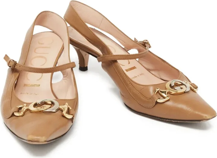 45mm Leather Pumps - Image 3