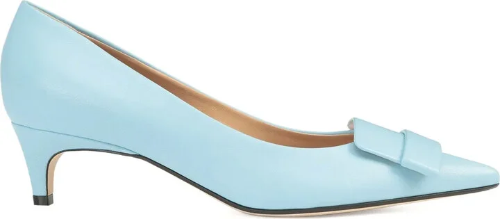 45mm Leather Pumps