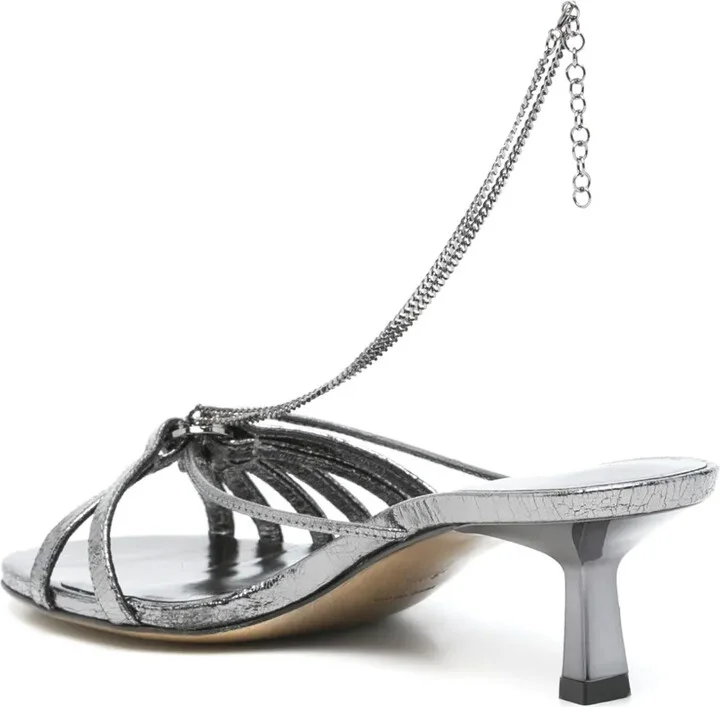 45mm Leather Sandals - Image 3