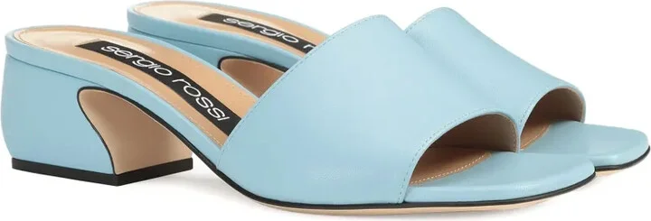 45mm Leather Sandals - Image 2