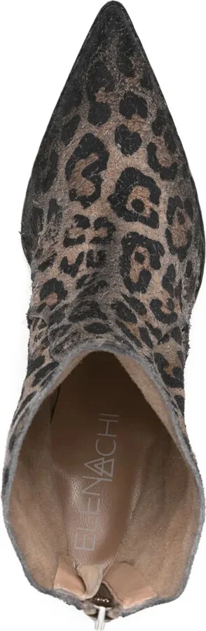 45mm Leopard-Print Ankle Boots - Image 4