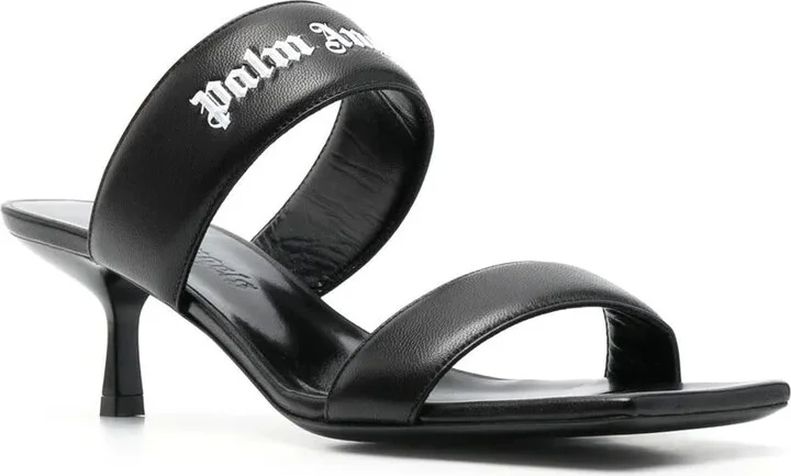 45mm Logo-Band Leather Sandals - Image 2