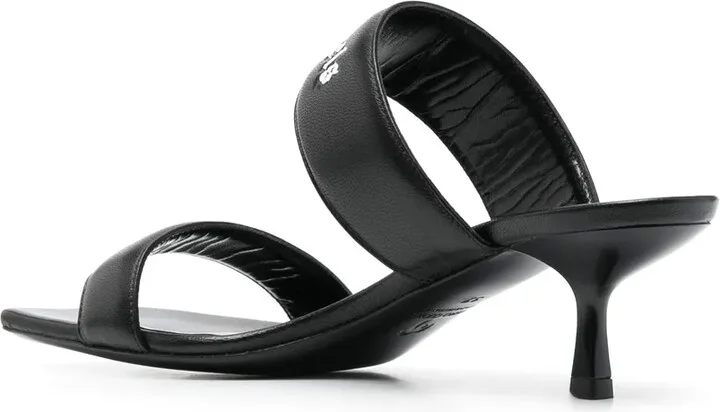 45mm Logo-Band Leather Sandals - Image 3